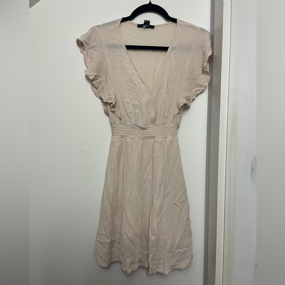 Size Small Forever 21 beige dress